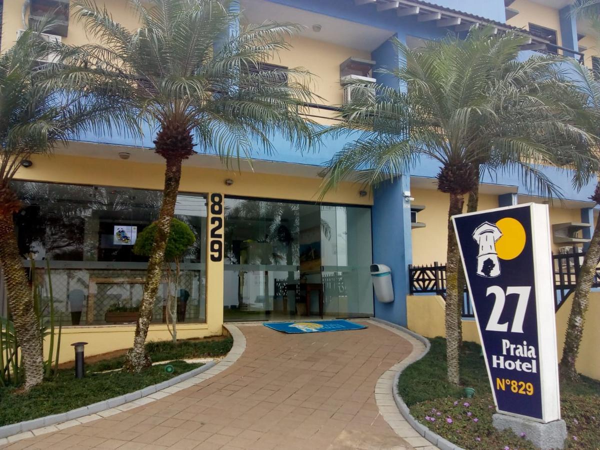 27 Praia Hotel - Frente Mar Бертиога Экстерьер фото