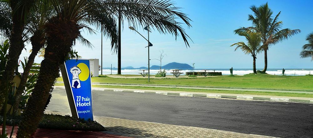 27 Praia Hotel - Frente Mar Бертиога Экстерьер фото